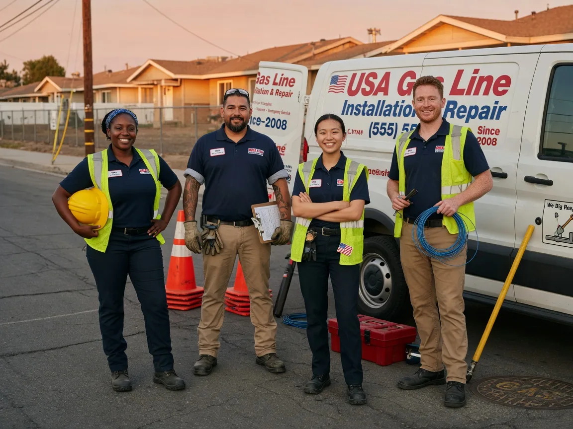 Gas Line Installation company in Millican, TX